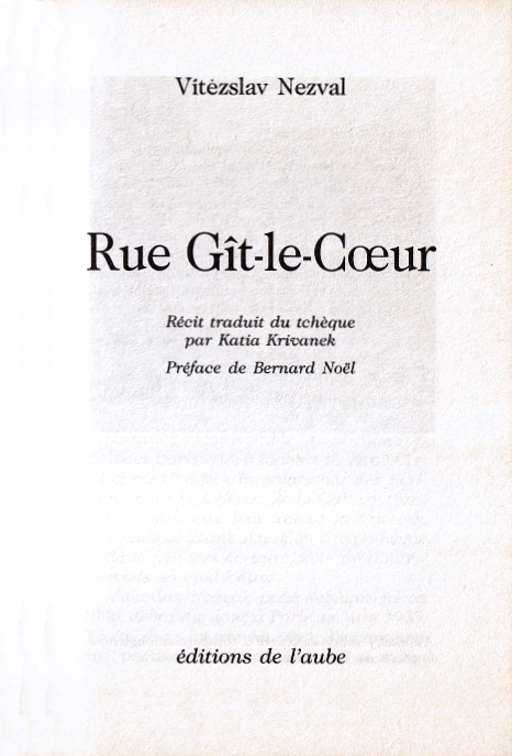 Hlavní titul (Rue Gît-le-Coeur, 1988)
